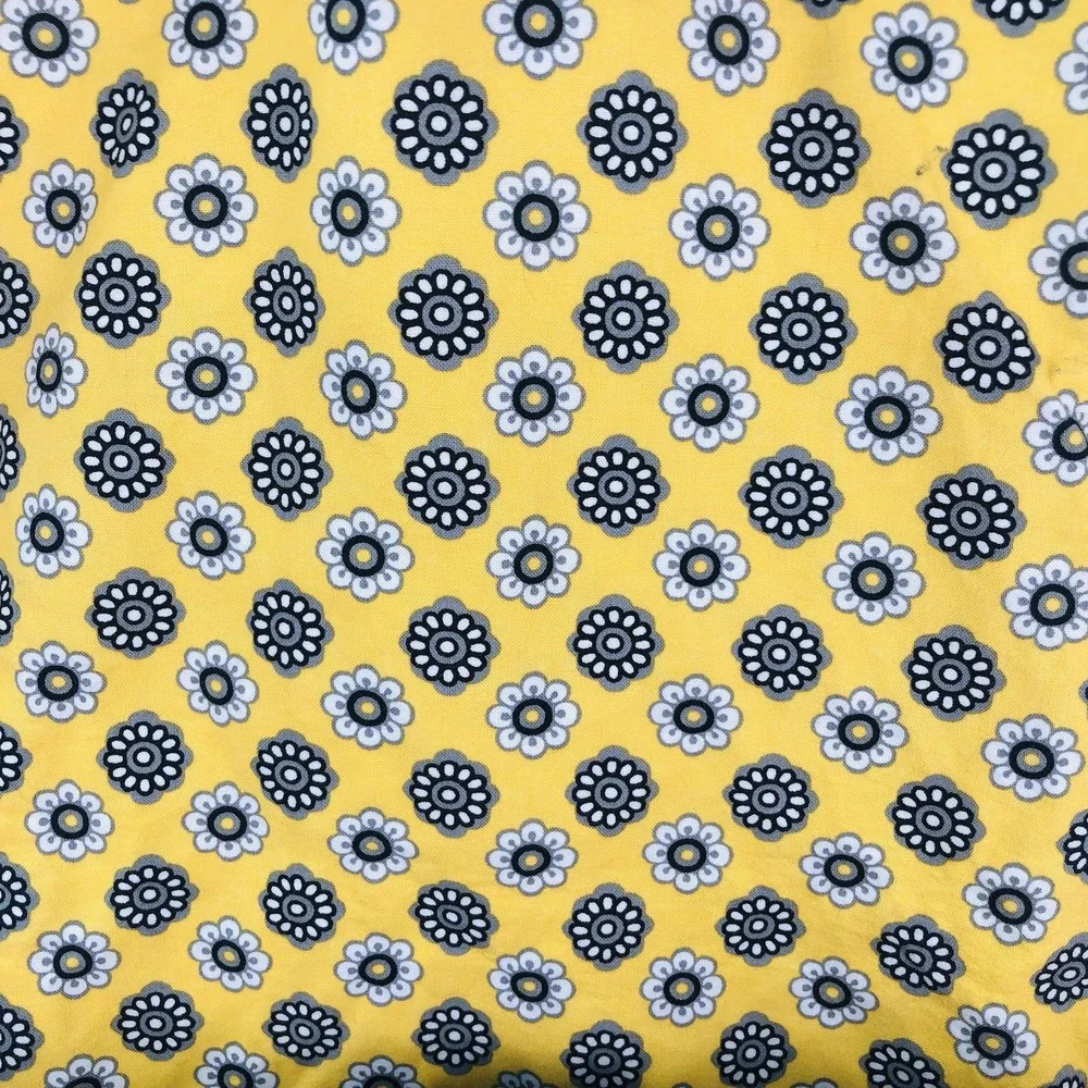 Vera Bradley Messenger Laptop Computer Bag Purse Tote Retired Black Yellow Bird